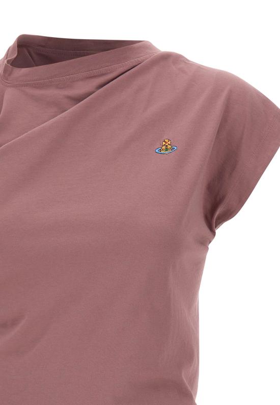 26SS 비비안웨스트우드 헤보 탑 1504000A J001MD409 PURPLE - VIVIENNE WESTWOOD