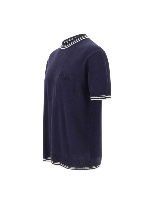 26SS 파올로페코라 스웨터 A023F600 0001 Blue - PAOLO PECORA