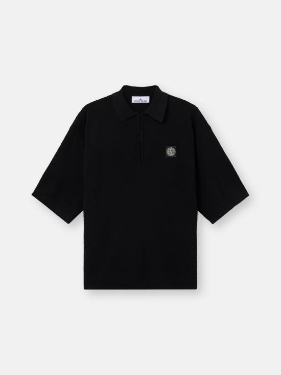 26SS 스톤 아일랜드 폴로 티셔츠 5100021S01B9V0029 Black
