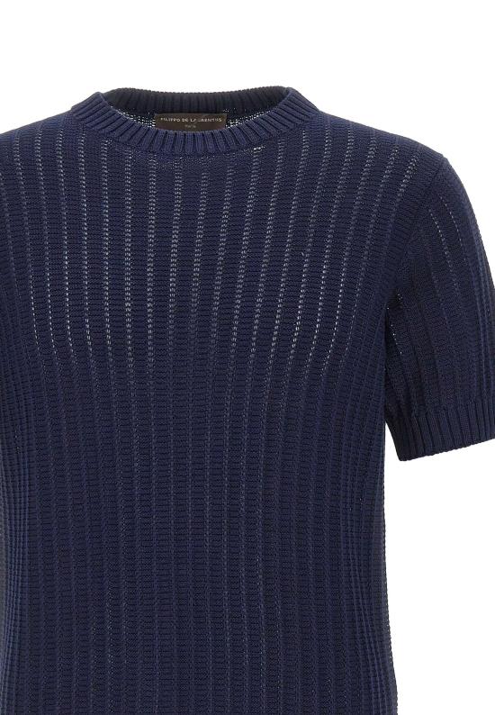 26SS 필리포 드 로렌티스 스웨터 GC3MC CM7CQ891 Blue - FILIPPO DE LAURENTIIS