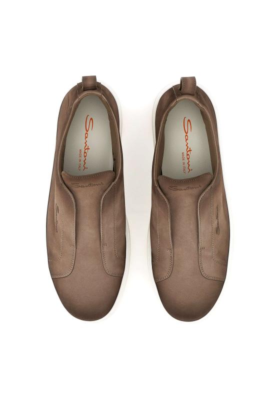 26SS 산토니 스니커즈 MBCD21995BARTFEH E55 Brown - SANTONI