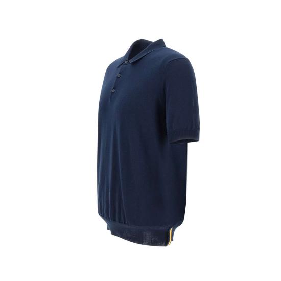  까웨 폴로 티셔츠 K4126RW K89 Blue - K-WAY