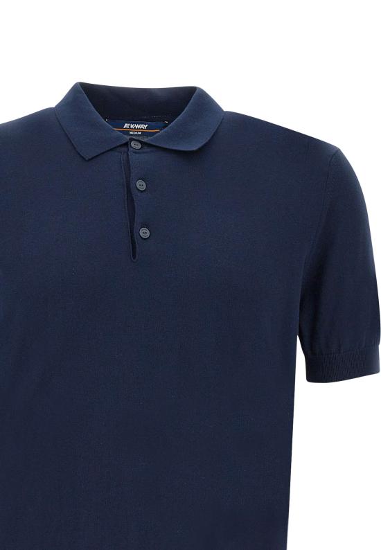  까웨 폴로 티셔츠 K4126RW K89 Blue - K-WAY