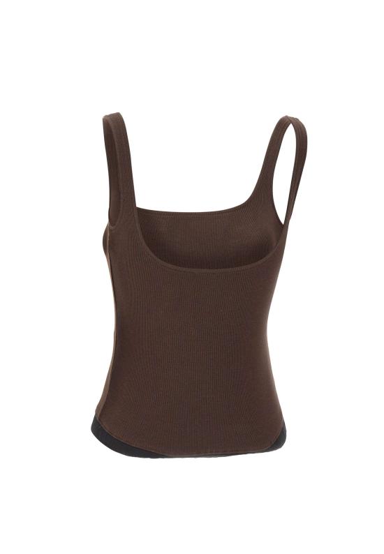 26SS 엔타이어 스튜디오 민소매 티셔츠 ESSS26TA01876 6239 Brown - ENTIRE STUDIOS