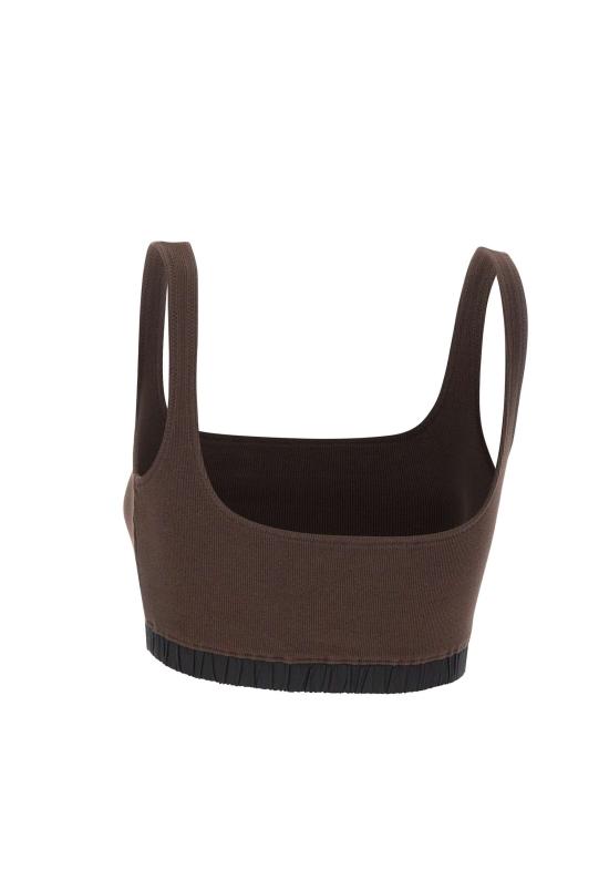 26SS 엔타이어 스튜디오 민소매 티셔츠 ESSS26BS01876 6239 Brown - ENTIRE STUDIOS