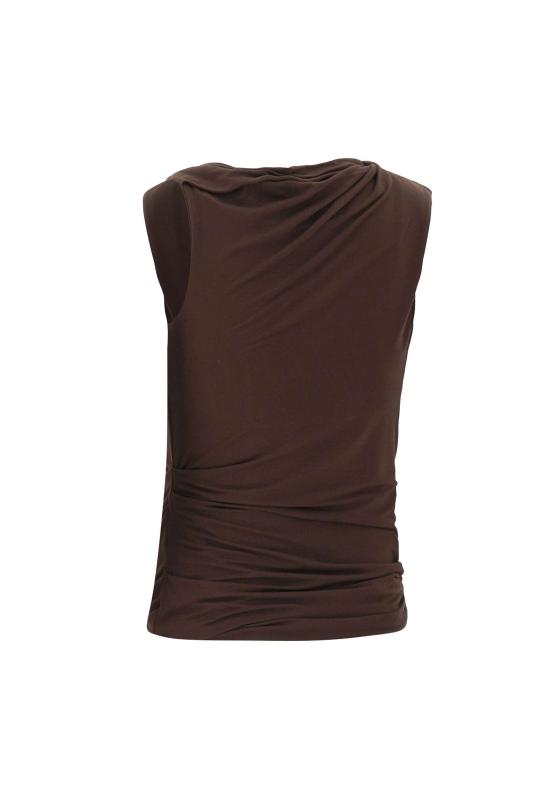 26SS 엔타이어 스튜디오 민소매 티셔츠 ESSS26TO01243 C737 Brown - ENTIRE STUDIOS