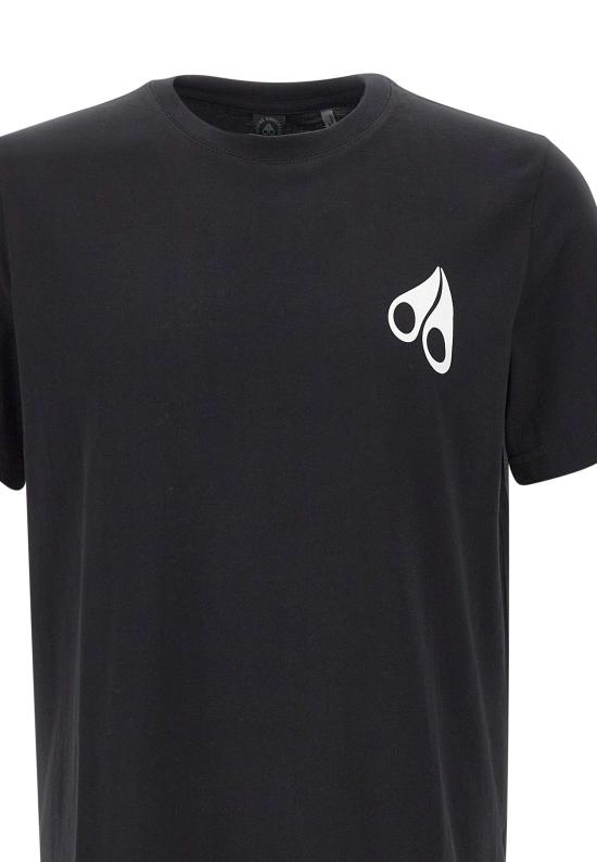 26SS 무스너클 반팔 티셔츠 M16MT731 292 Black - MOOSE KNUCKLES