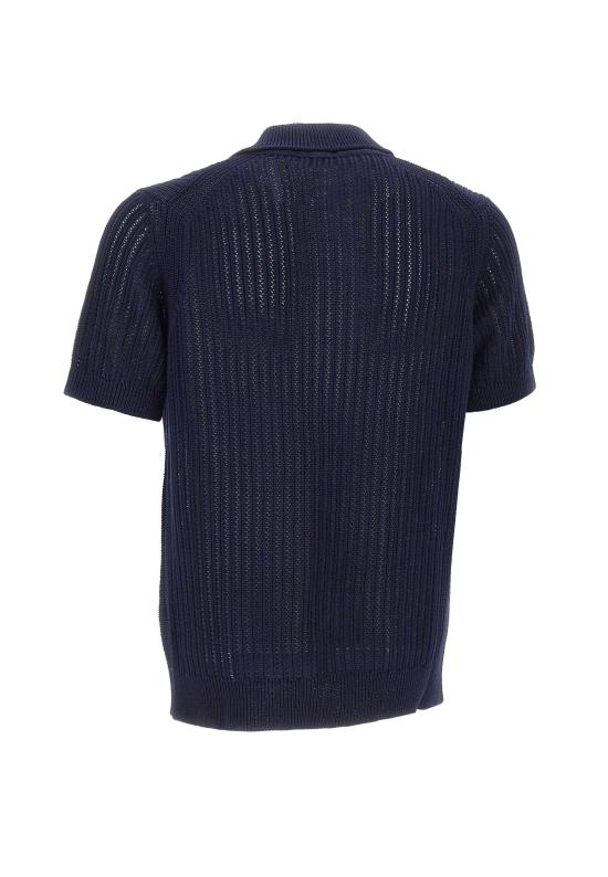 26SS 필리포 드 로렌티스 반팔 셔츠 CA3MC CM7HC891 BLUE - FILIPPO DE LAURENTIIS