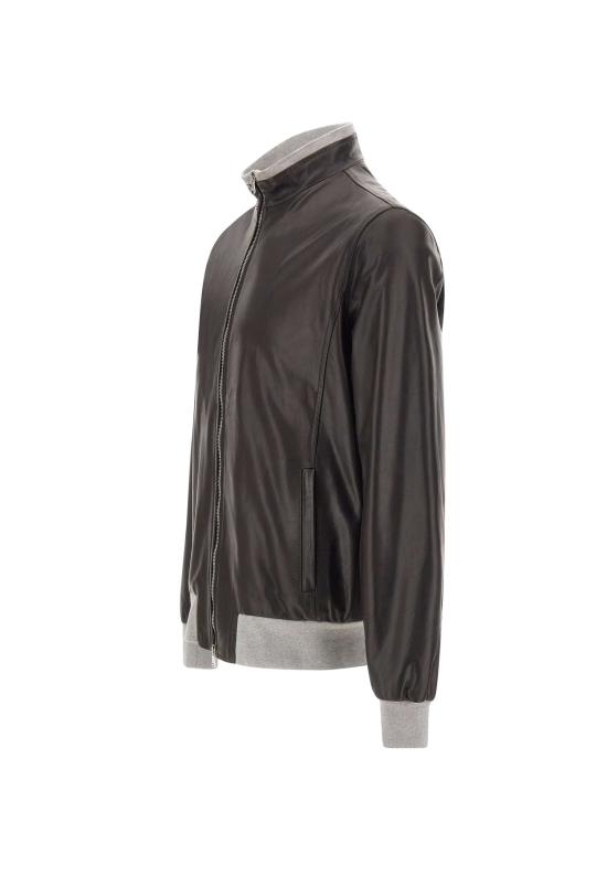 26SS 발바 가죽 자켓 53201 0029 Brown - BARBA