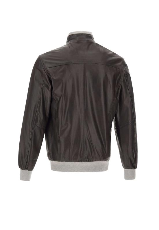 26SS 발바 가죽 자켓 53201 0029 Brown - BARBA