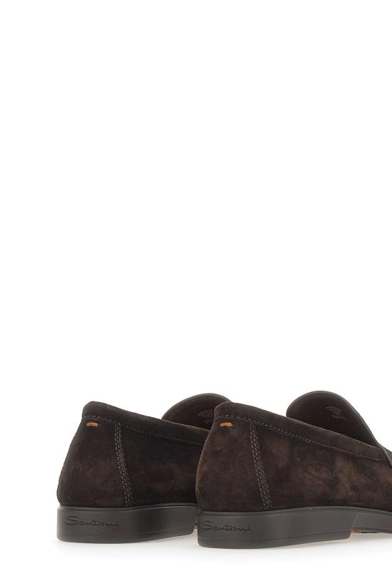 26SS 산토니 로퍼 MGAR18829SMOSEAA T60 Brown - SANTONI