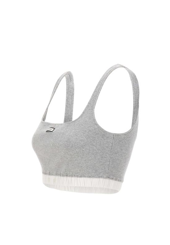 26SS 엔타이어 스튜디오 민소매 티셔츠 ESSS26BS01876 6238 Grey - ENTIRE STUDIOS