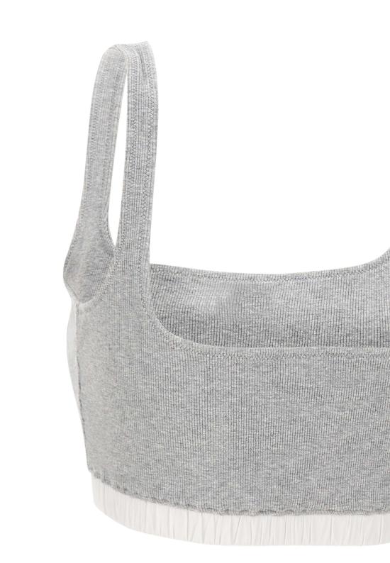 26SS 엔타이어 스튜디오 민소매 티셔츠 ESSS26BS01876 6238 Grey - ENTIRE STUDIOS