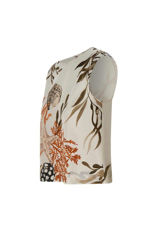 26SS 마렐라 민소매 티셔츠 2613161102200 001 MULTI COLOR - MARELLA