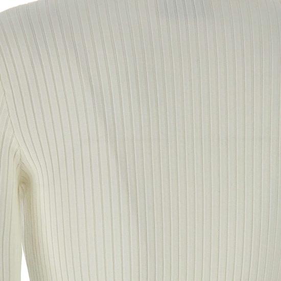  쿠레쥬 리에디션 니트 탑 숏슬리브 PERMPU026FI0001 HERWHITE White - COURREGES