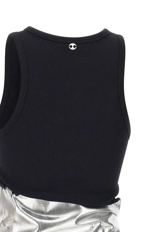 26SS 파코라반 민소매 티셔츠 26PJTE015C00530 M004 Black - PACO RABANNE