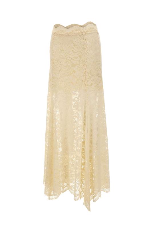 26SS 파코라반 미디 스커트 26PJJU131PA0170 P105 White