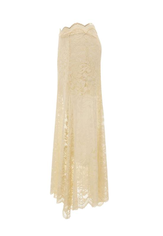 26SS 파코라반 미디 스커트 26PJJU131PA0170 P105 White - PACO RABANNE