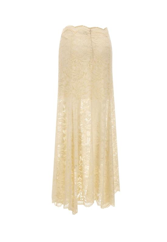 26SS 파코라반 미디 스커트 26PJJU131PA0170 P105 White - PACO RABANNE