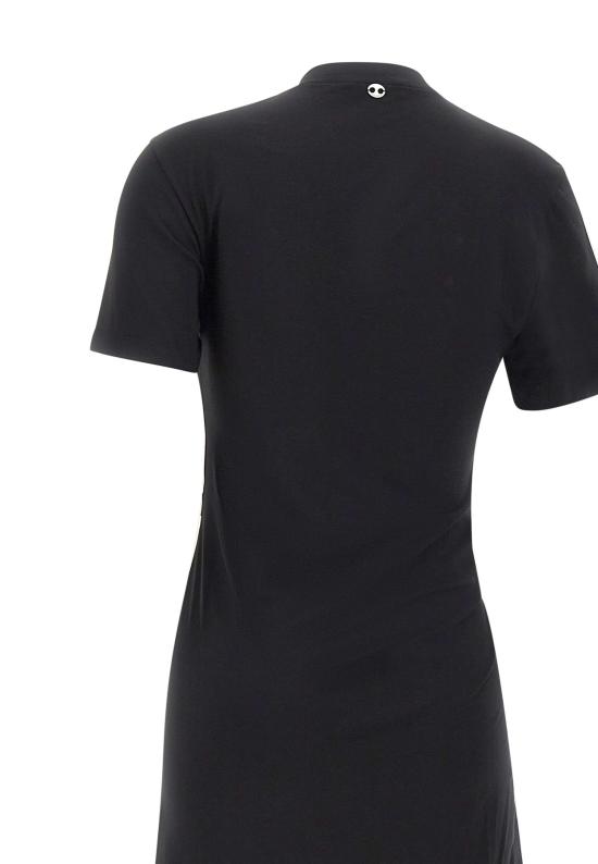 26SS 파코라반 미디 원피스 26PJR0243C00555 P001 Black - PACO RABANNE