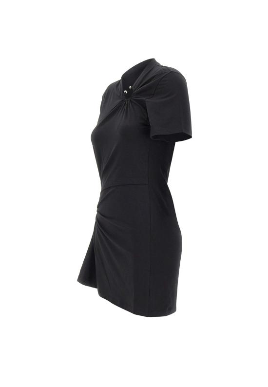 26SS 파코라반 미디 원피스 26PJR0243C00555 P001 Black - PACO RABANNE