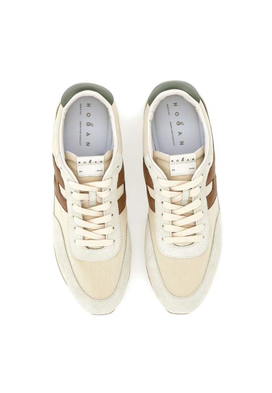 26SS 호간 스니커즈 HXM6990FZ90UZA 793K Beige - HOGAN