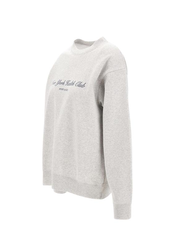 26SS 스포티앤리치 스웨터 ST07166043GY03 HEATHGRAY Grey - SPORTY & RICH