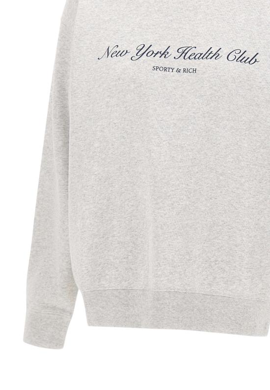 26SS 스포티앤리치 스웨터 ST07166043GY03 HEATHGRAY Grey - SPORTY & RICH