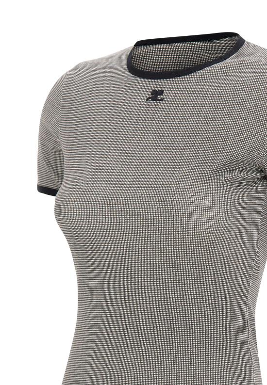 26SS 쿠레쥬 반팔 티셔츠 126JTS017JS0223 HOUND MultiColour - COURREGES