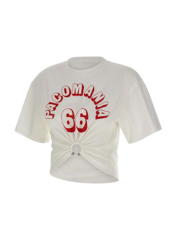 26SS 파코라반 반팔 티셔츠 26PJTE030C00555 P100 White