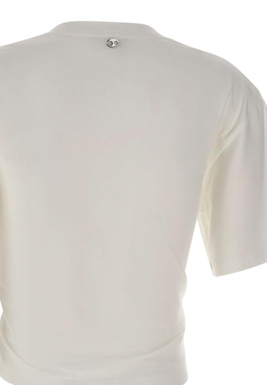 26SS 파코라반 반팔 티셔츠 26PJTE030C00555 P100 White - PACO RABANNE