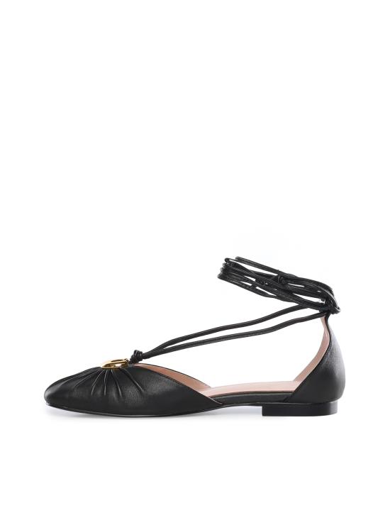 26SS 코치넬리 플랫 슈즈 E4U7S190101 001 Black - COCCINELLE