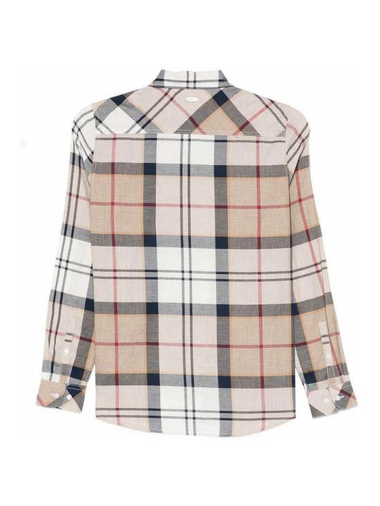 26SS 바버 셔츠 LSH1353LSHBR37 Brown - BARBOUR