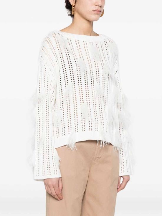 26SS 트윈셋 스웨터 261TP329200059 White - TWINSET