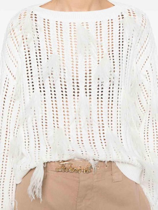 26SS 트윈셋 스웨터 261TP329200059 White - TWINSET