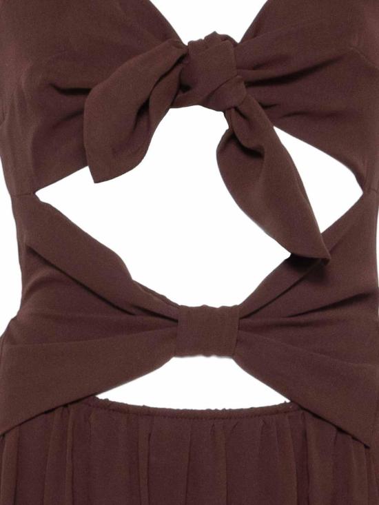 26SS 라쿠엘 디니즈 롱 원피스 5L03160NUS002100000870 Brown - RAQUEL DINIZ