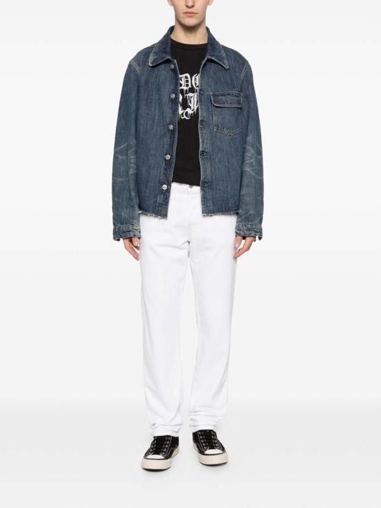 26SS 디젤 스트레이트 팬츠 A1579709N92100 White - DIESEL