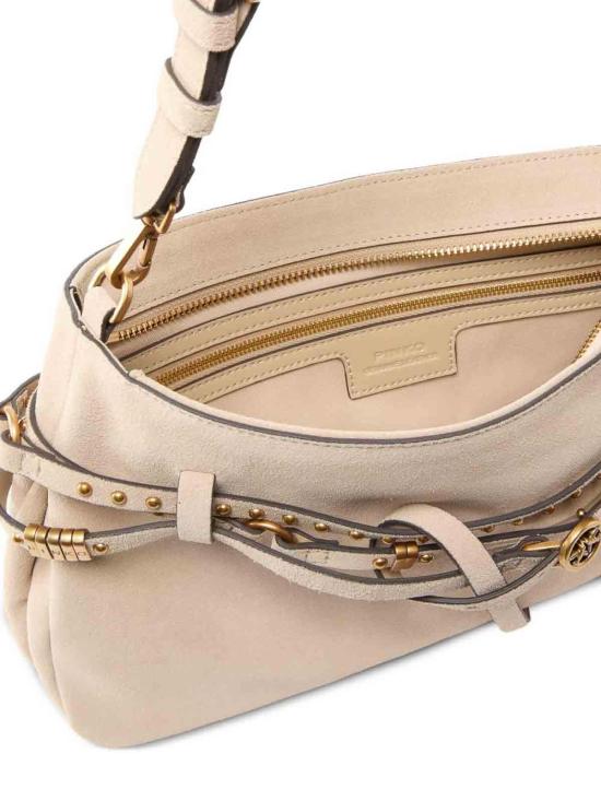 26SS 핑코 숄더백 106176A0F6C50Q Beige - PINKO