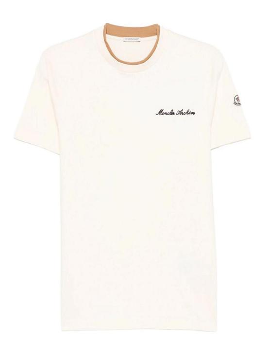 26SS 몽클레어 반팔 티셔츠 L10918C0001589AYY060 White