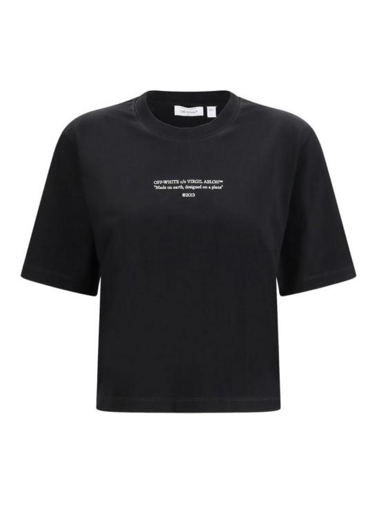 26SS 오프화이트 반팔 티셔츠 2AA124S26JER006W003 White