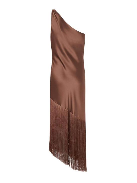 26SS 핑코 미디 스커트 106352A33DL50 Brown - PINKO