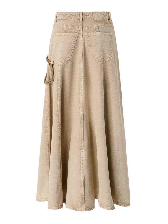 26SS 핑코 롱 스커트 104647A33RC88 Beige - PINKO