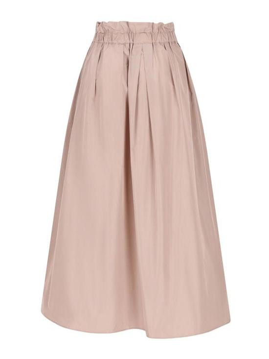 26SS 에르노 롱 스커트 GN000044D12483Z4035 Nude Neutrals - HERNO