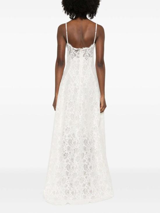 26SS 에르마노 설비노 미디 스커트 D482Q342GQJB4810 White - ERMANNO SCERVINO