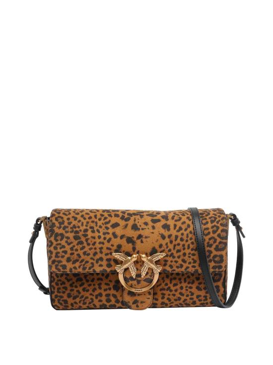 25FW 핑코 크로스백 106243A32AM35Q Animal Print - PINKO