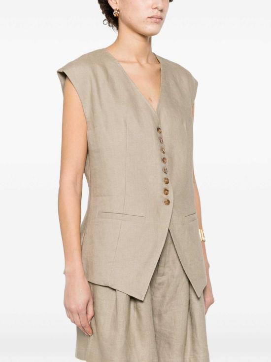 26SS 엘레 베스트 SS260319GRIGIOFANGO Beige - ELEH