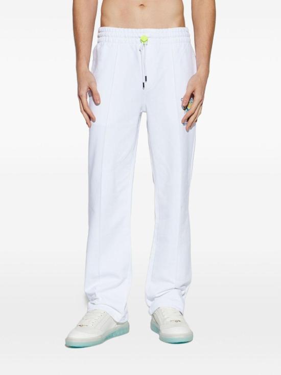 26SS 카사블랑카 트레이닝/조거 팬츠 MSP26JTR05102 White - CASABLANCA