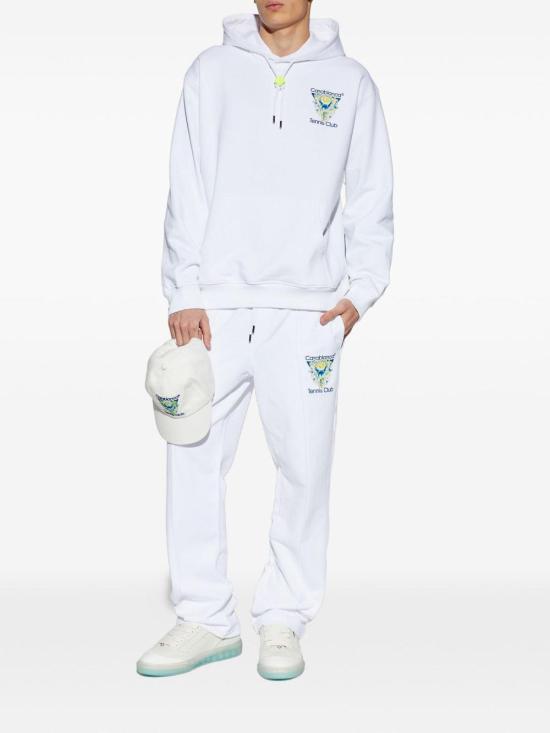 26SS 카사블랑카 트레이닝/조거 팬츠 MSP26JTR05102 White - CASABLANCA