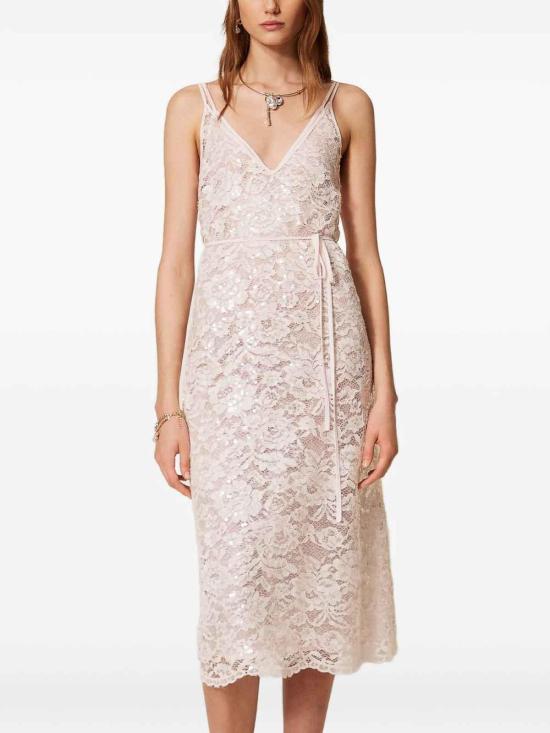 26SS 트윈셋 미디 스커트 261TP263000570 Nude Neutrals - TWINSET