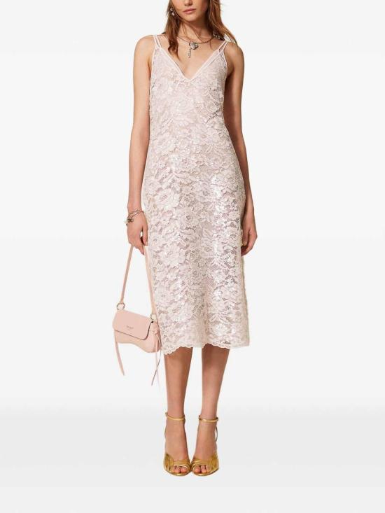 26SS 트윈셋 미디 스커트 261TP263000570 Nude Neutrals - TWINSET